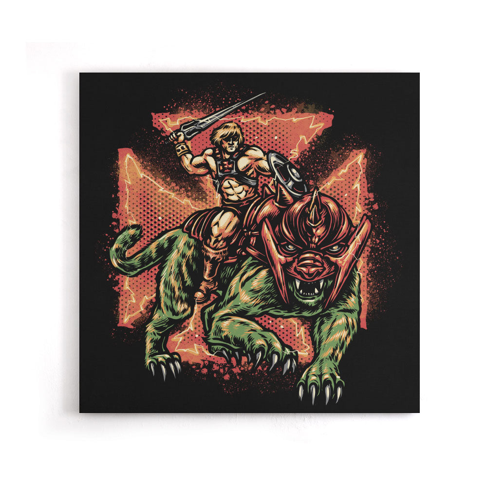 Battle Companion - Canvas Print