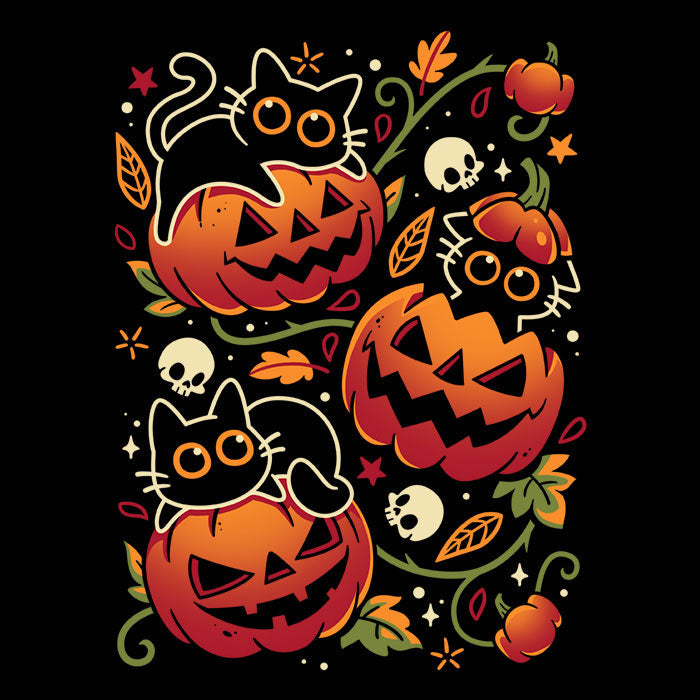 Black Cats Pumpkin Party - Coasters product image 2