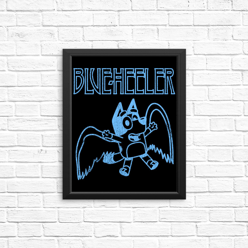 Blue Heeler - Posters & Prints