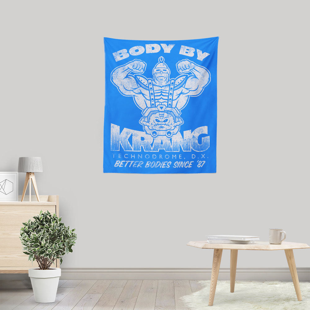 Body by Krang - Wall Tapestry