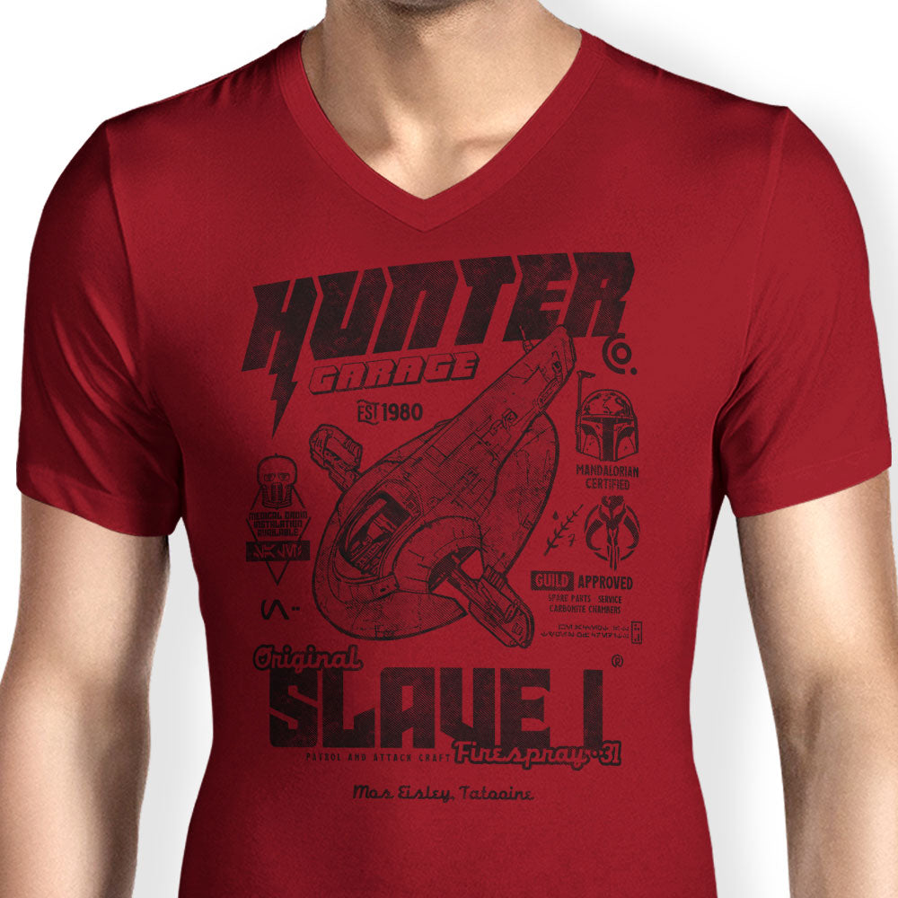 Bounty Hunter Garage - Men's V-Neck product image 2
