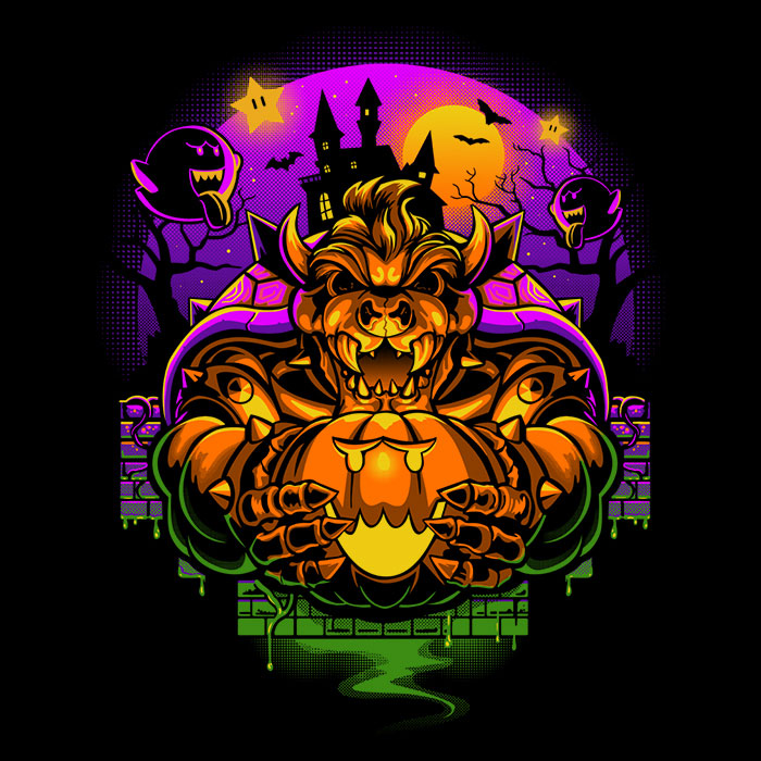 Bowserween - Women's V-Neck product image 2