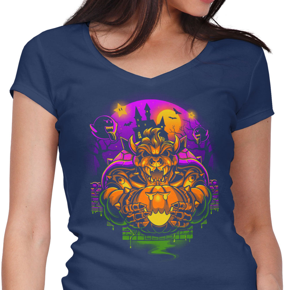 Bowserween - Women's V-Neck product image 3