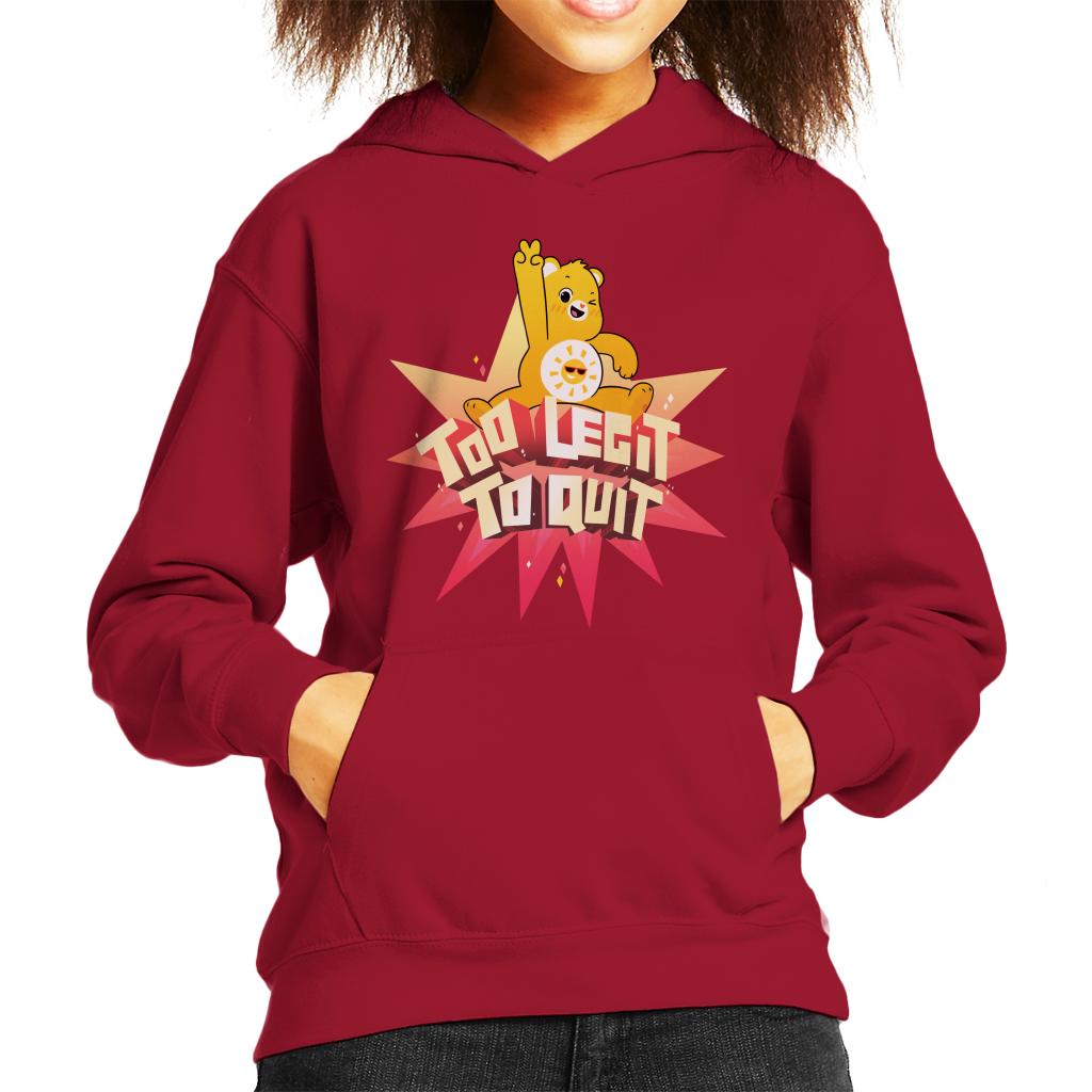 Care Bears Unlock The Magic Too Legit To Quit Kid's Hooded product image 1