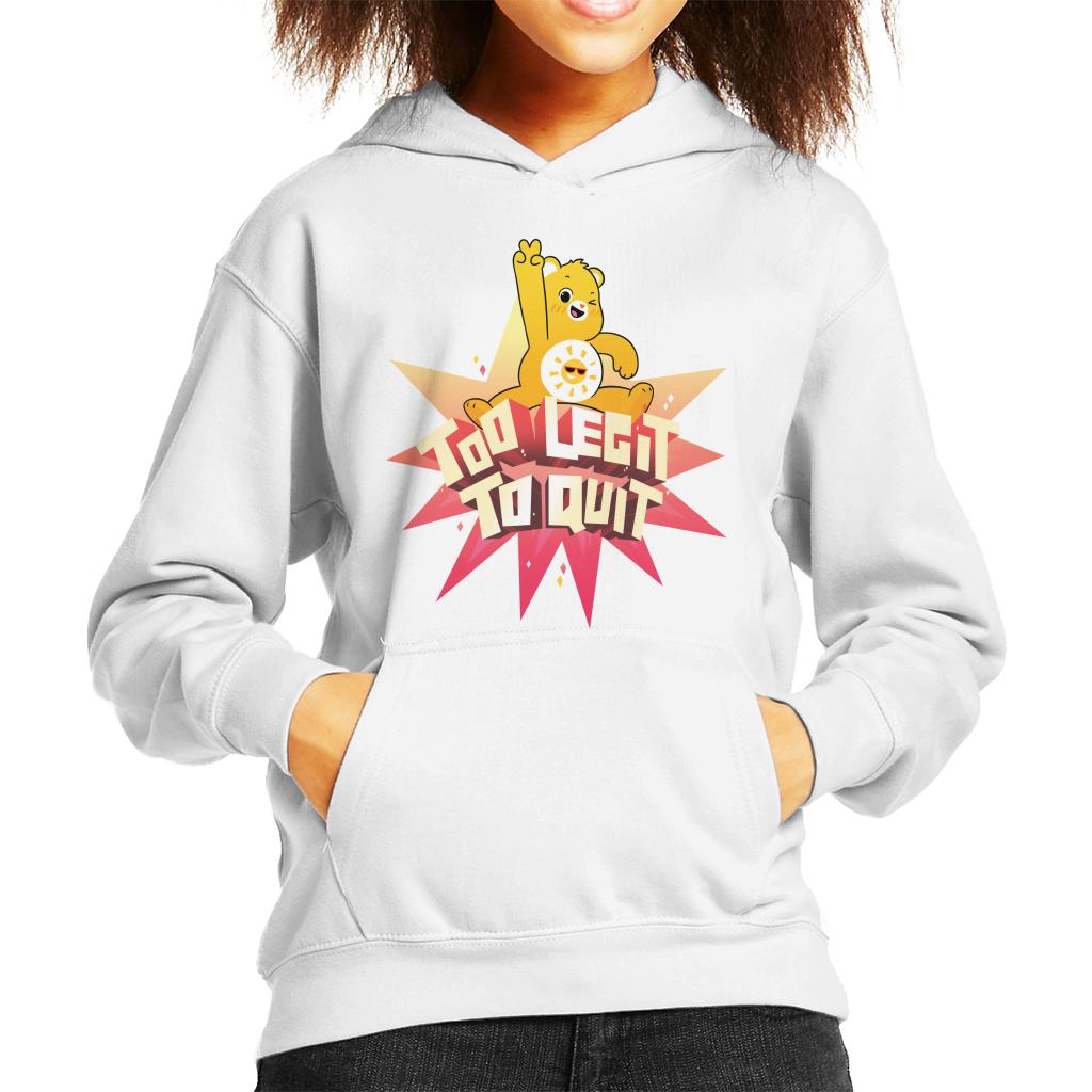 Care Bears Unlock The Magic Too Legit To Quit Kid's Hooded product image 4