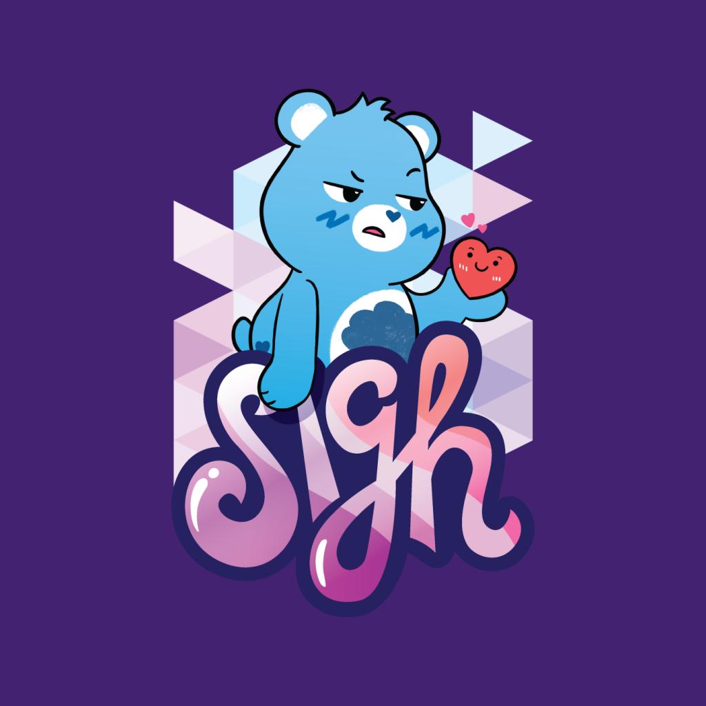 Care Bears Unlock The Magic Grumpy Bear Sigh Women's T-Shirt product image 7