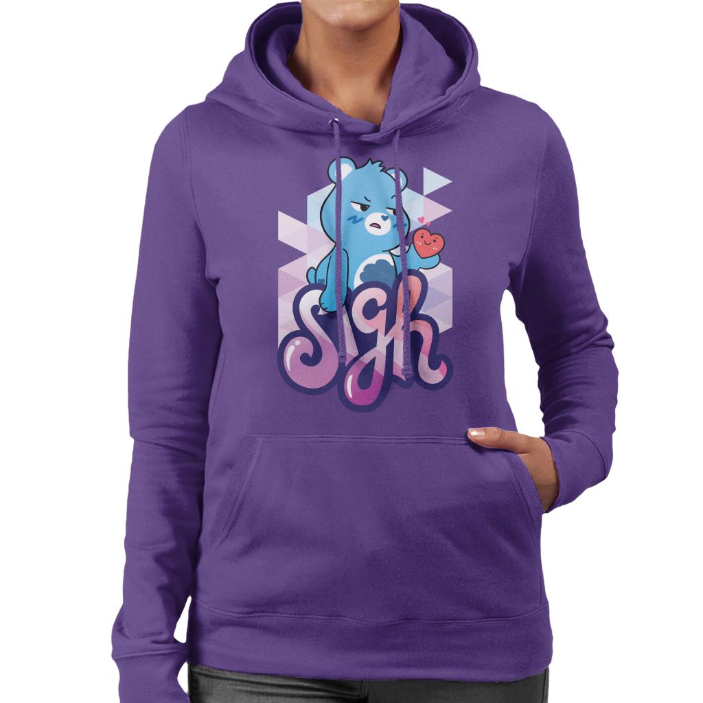 Care Bears Unlock The Magic Grumpy Bear Sigh Women's Hooded product image 6
