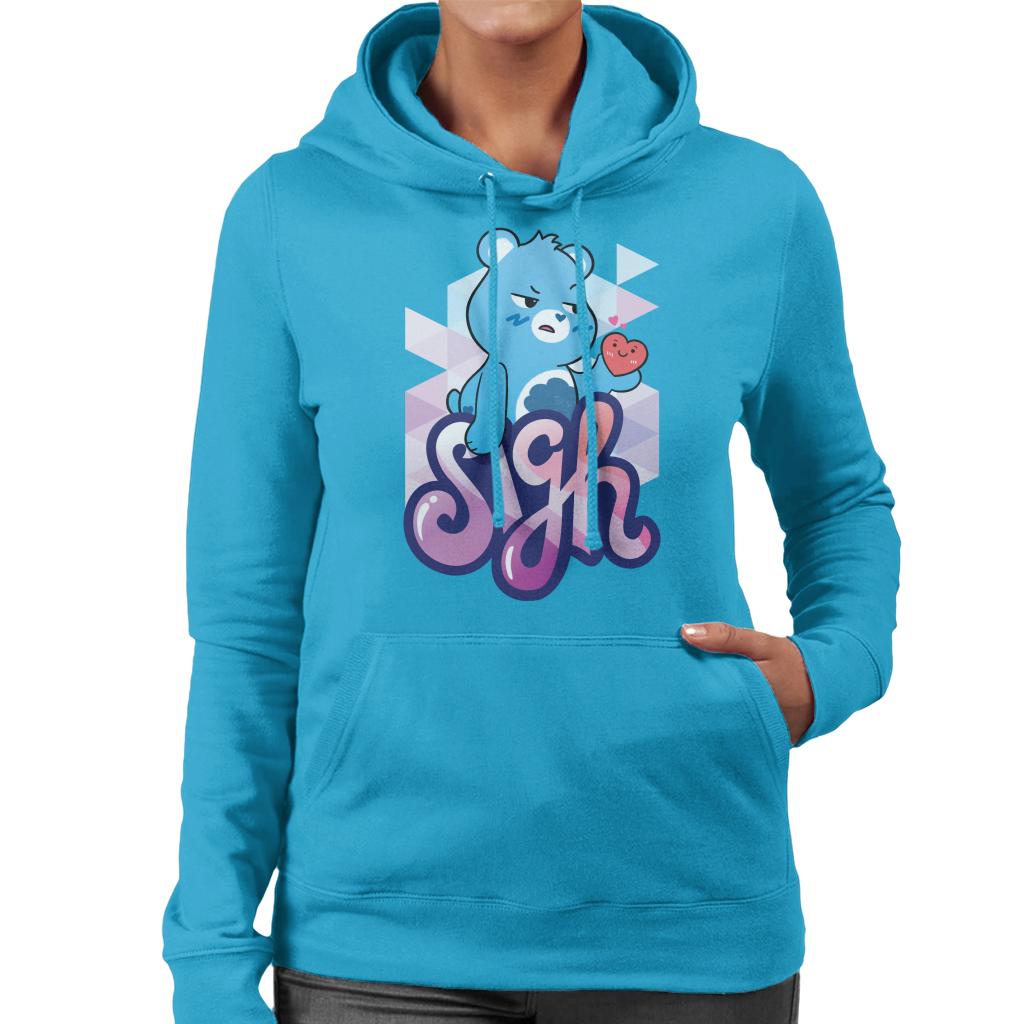 Care Bears Unlock The Magic Grumpy Bear Sigh Women's Hooded product image 4