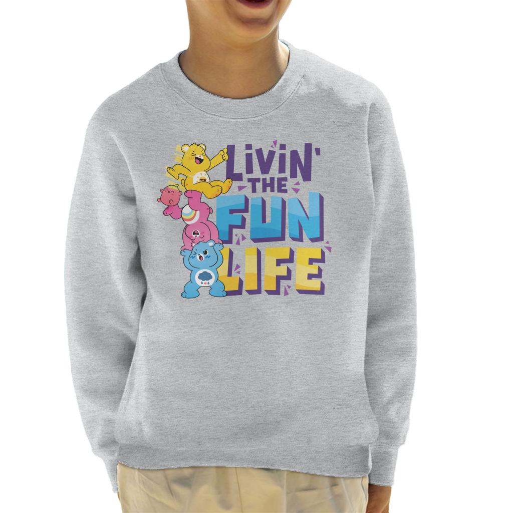 Care Bears Unlock The Magic Livin Fun Life Kid's Sweatshirt product image 1