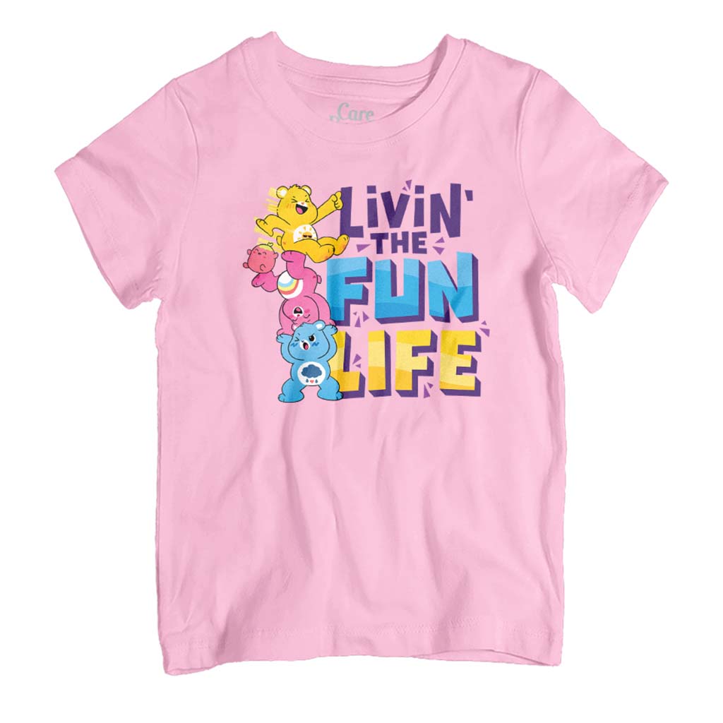 Care Bears Unlock The Magic Livin Fun Life Kid's T-Shirt product image 1