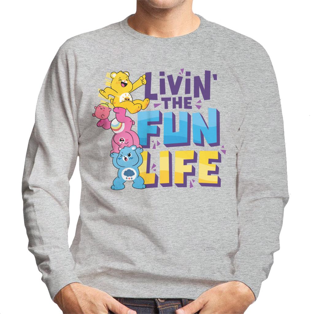 Care Bears Unlock The Magic Livin Fun Life Men's Sweatshirt product image 1