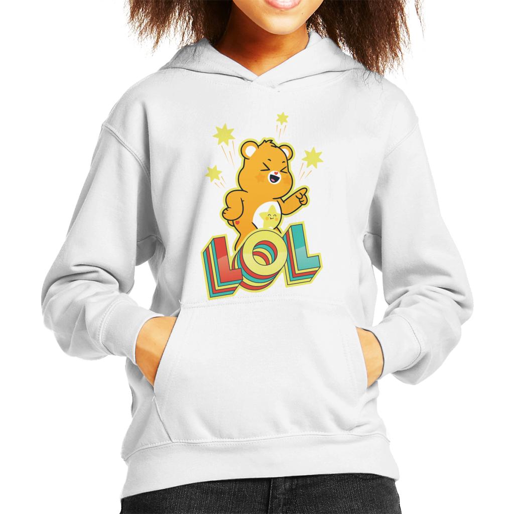 Care Bears Unlock The Magic Funshine Bear Lol Kid's Hooded product image 1
