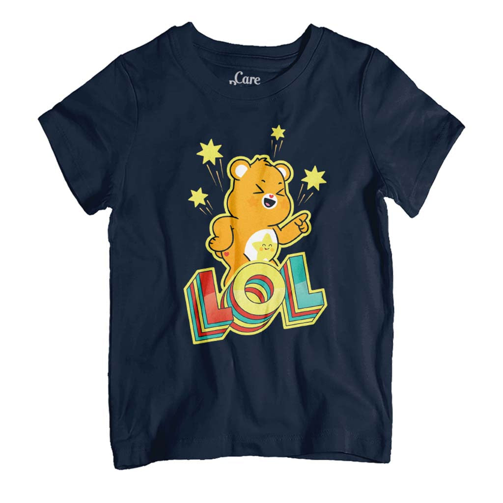 Care Bears Unlock The Magic Funshine Bear Lol Kid's T-Shirt product image 1