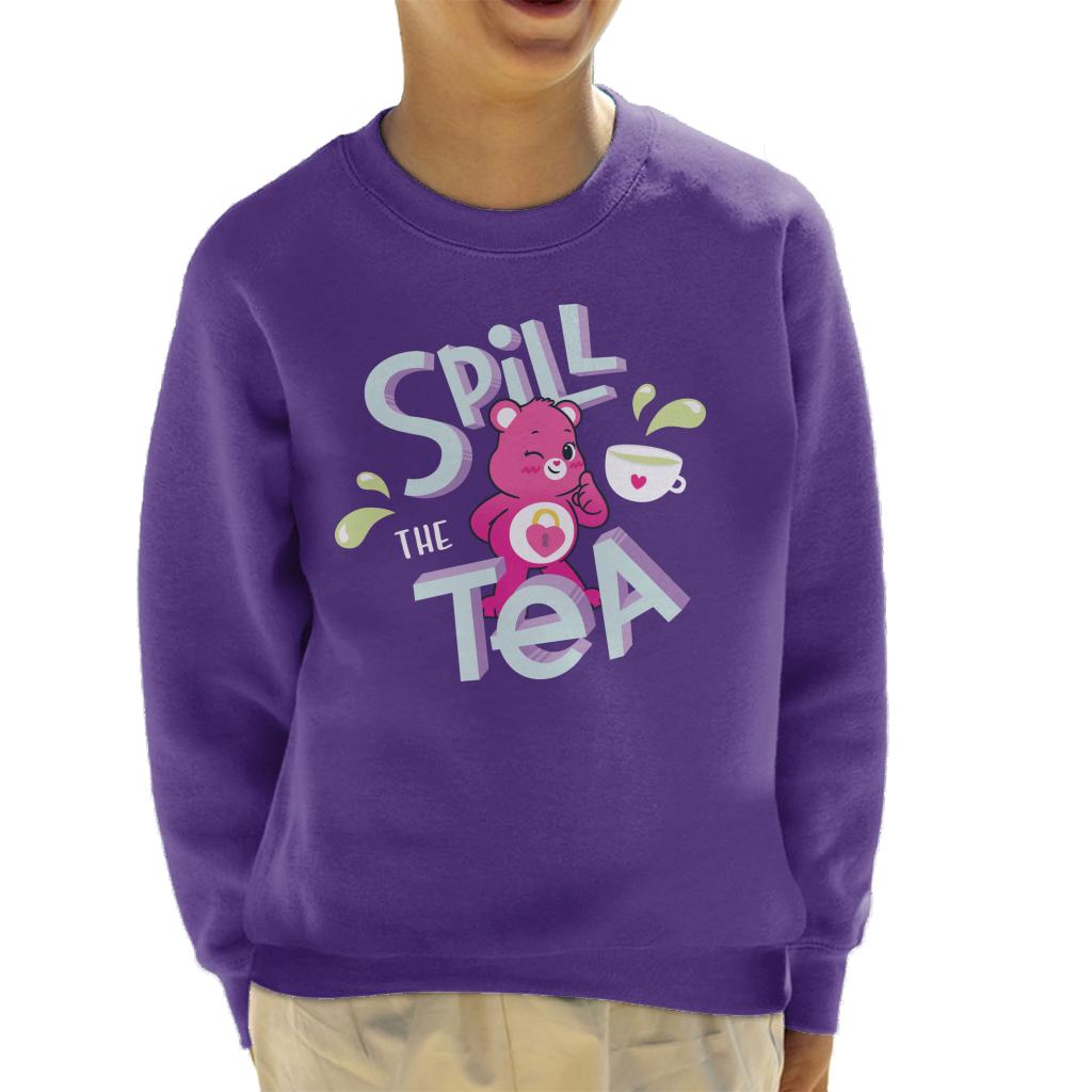 Care Bears Unlock The Magic Spill Tea Kid's Sweatshirt product image 4