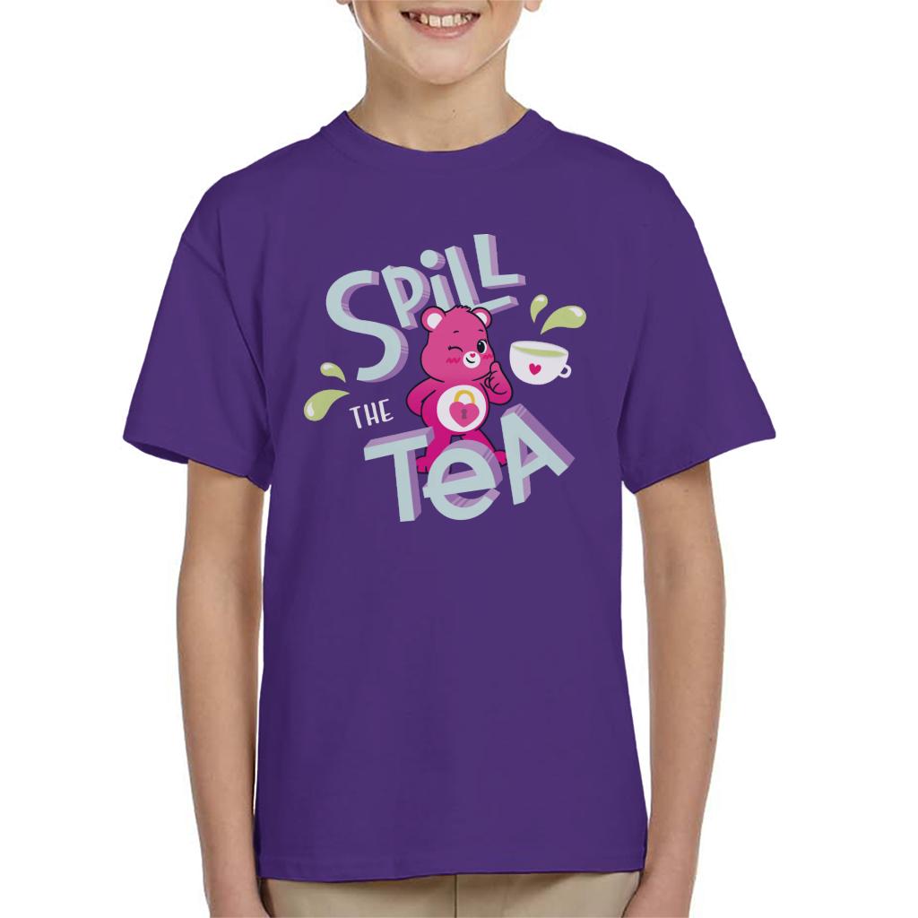 Care Bears Unlock The Magic Spill Tea Kid's T-Shirt product image 4
