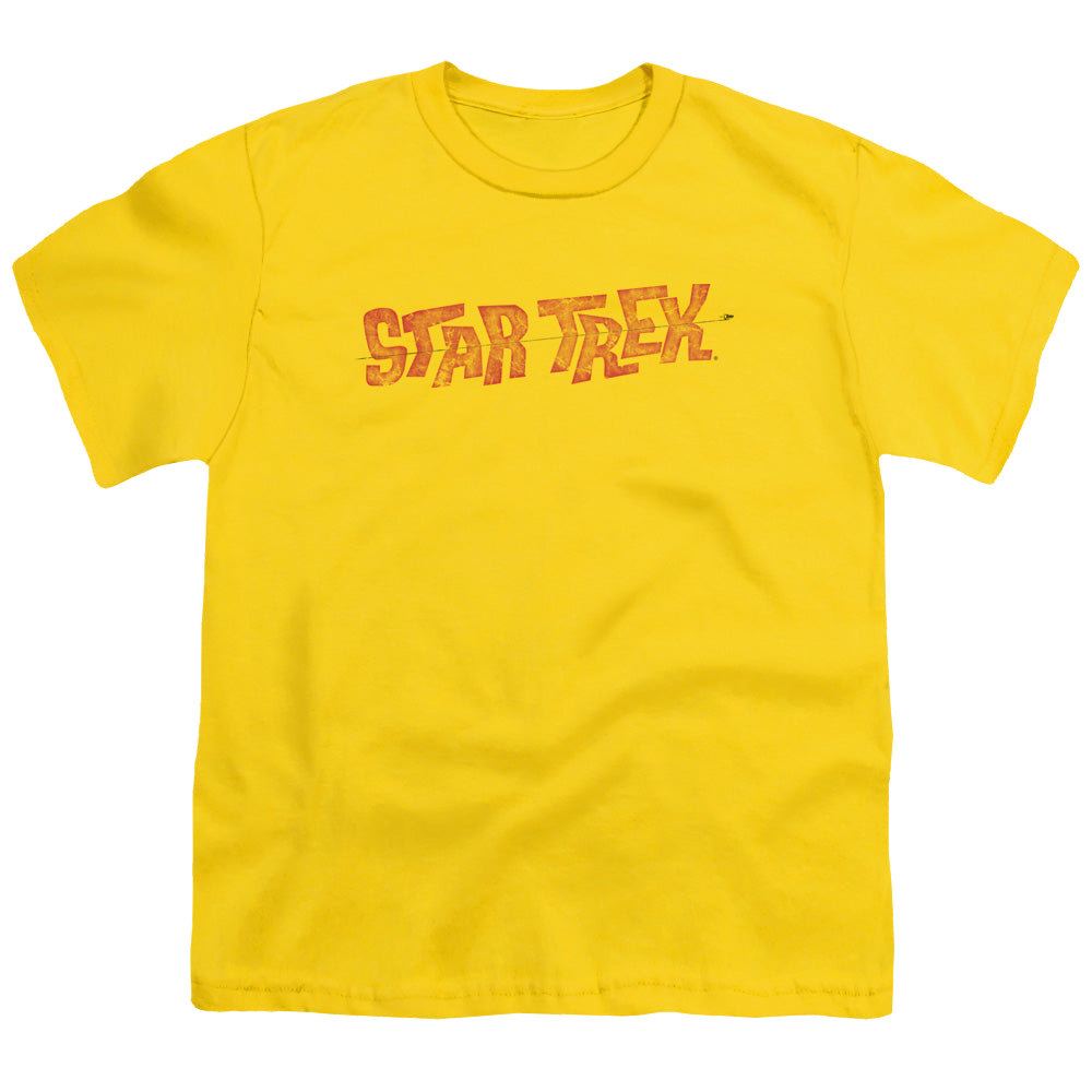 Star Trek The Original Series Distressed Comic Logo - Youth product image 1