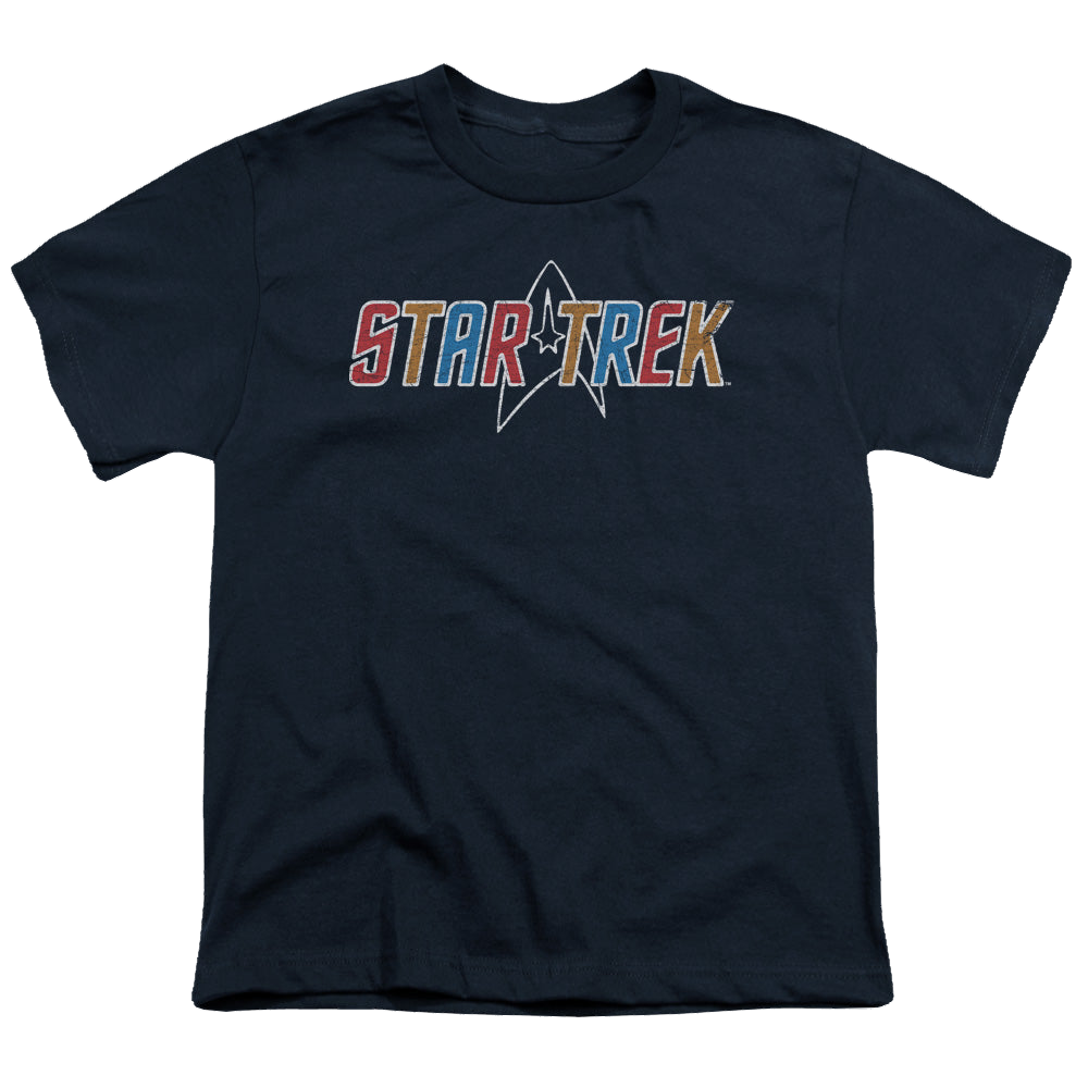 Star Trek The Original Series Multi Colored Logo - Youth product image 1
