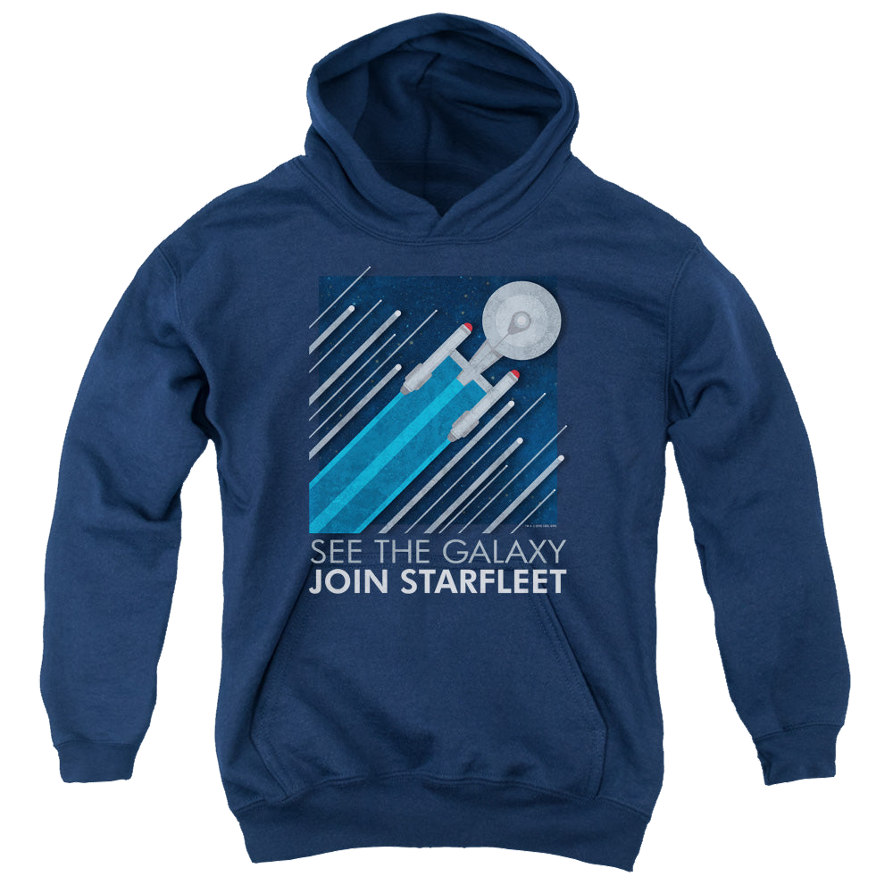 Star Trek The Original Series Starfleet Recruitment Poster - Youth Hoodie