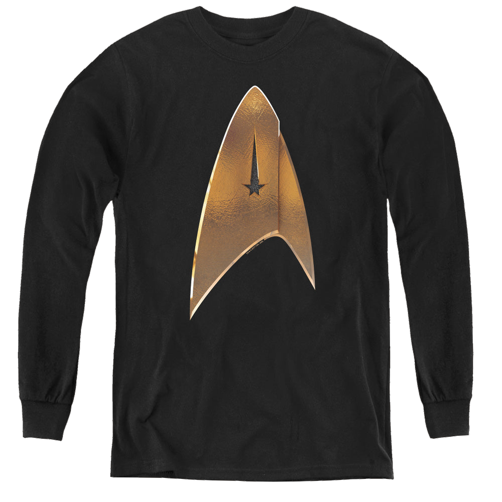 Star Trek Discovery Command Shield - Youth Long Sleeve product image 1