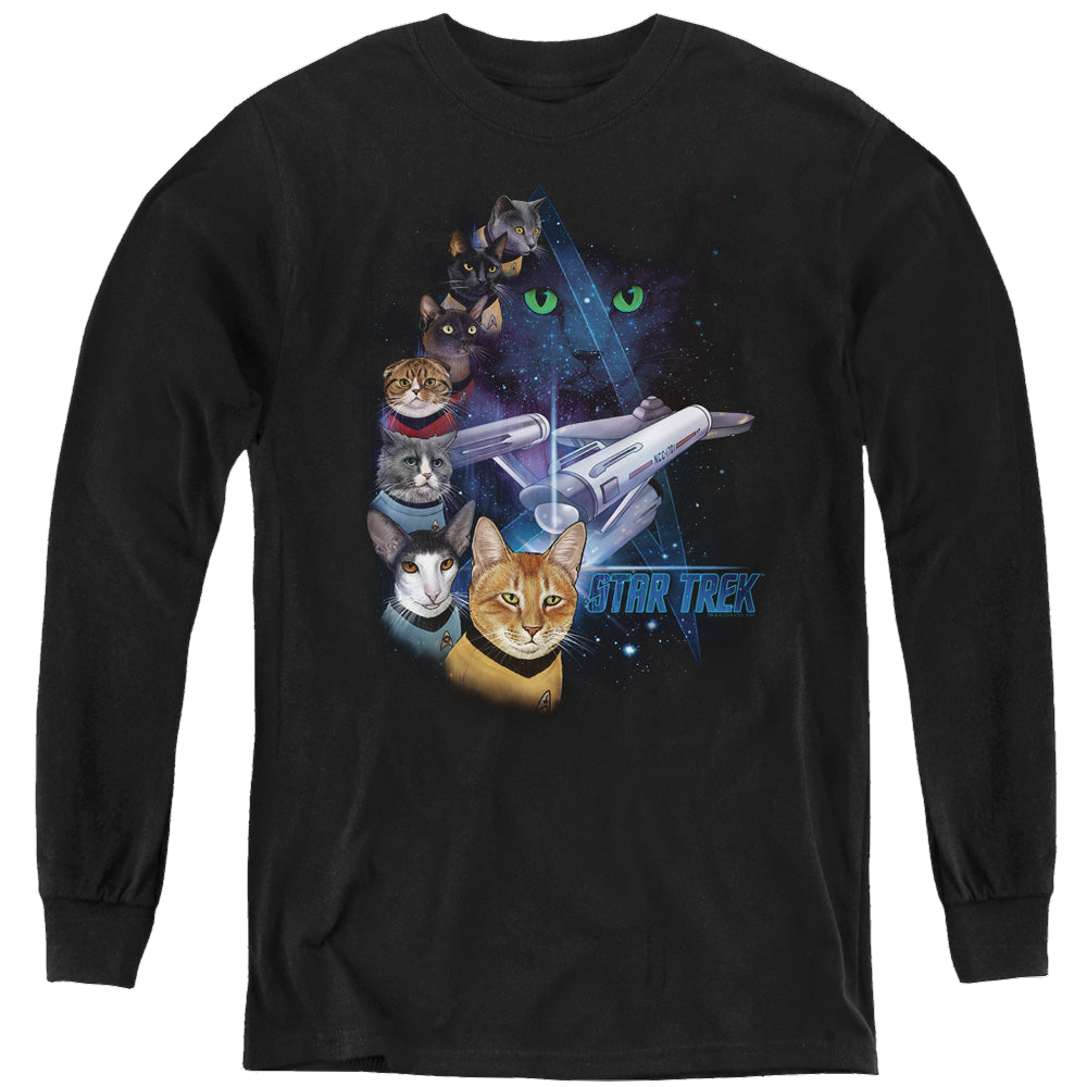 Star Trek The Original Series Feline Galaxy - Youth Long product image 1