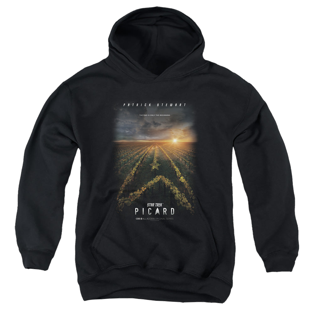 Star Trek Picard Picard Poster - Youth Hoodie