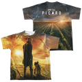 Star Trek Picard Picard Poster (Front/Back Print) - Youth All-Over Print T-Shirt