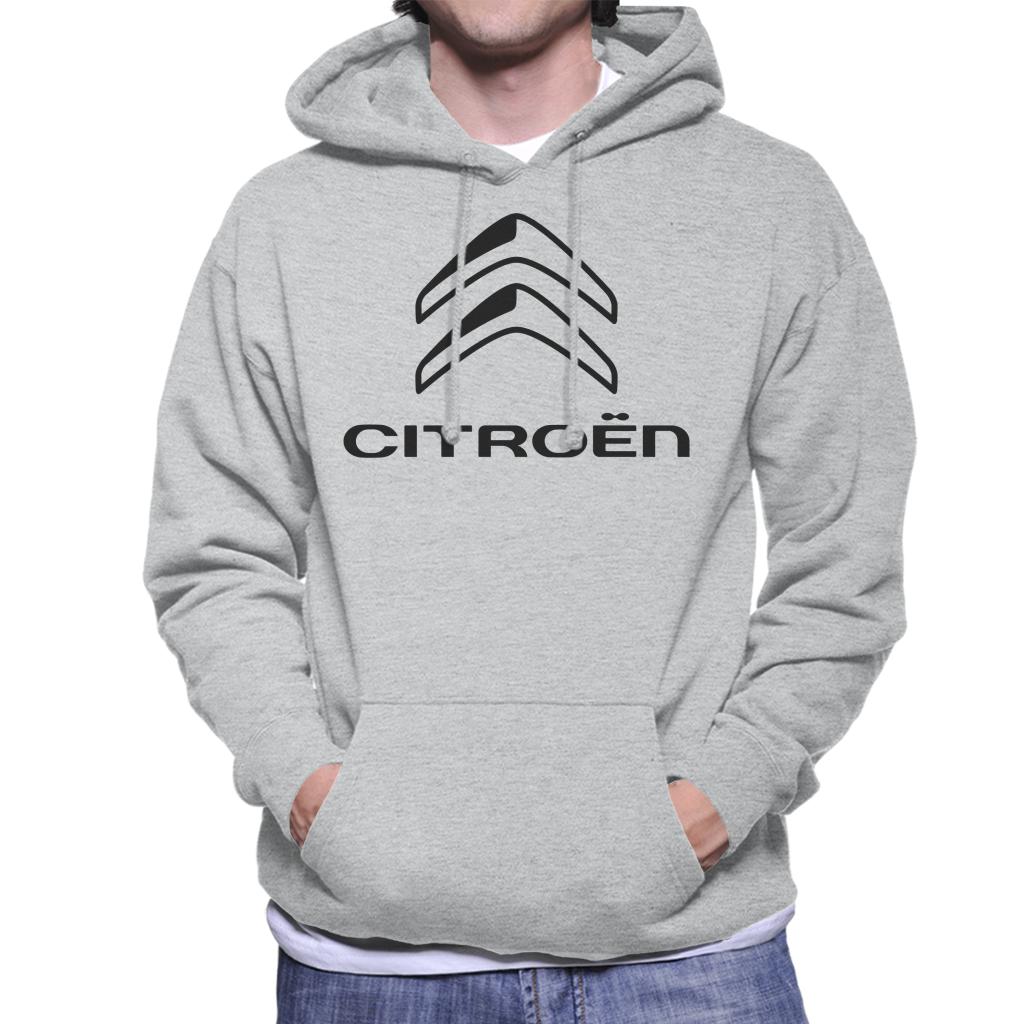 Citroën 2016 Black Logo Men's Hooded Sweatshirt product image 1