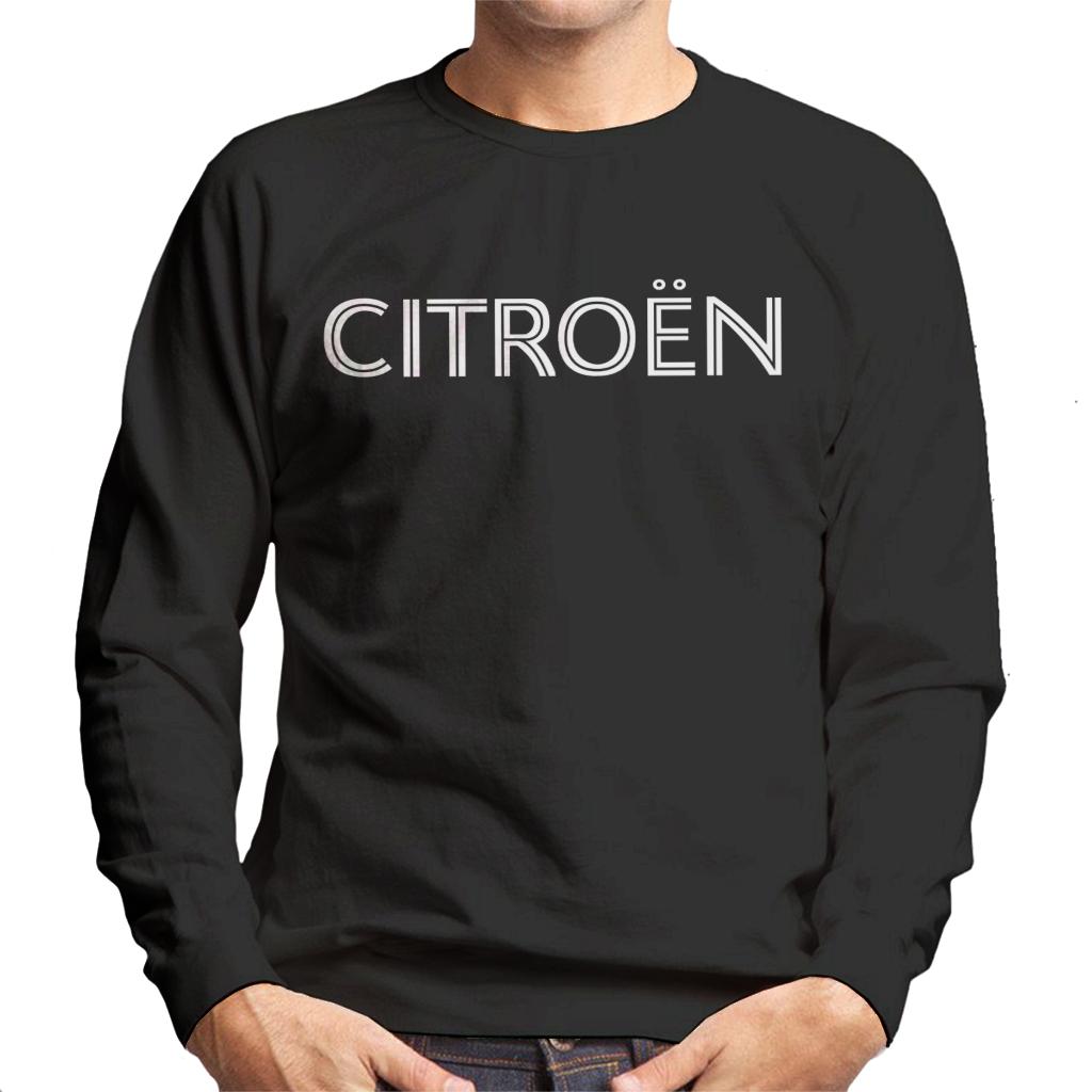 Citroën Retro Line White Logo Men's Sweatshirt product image 1