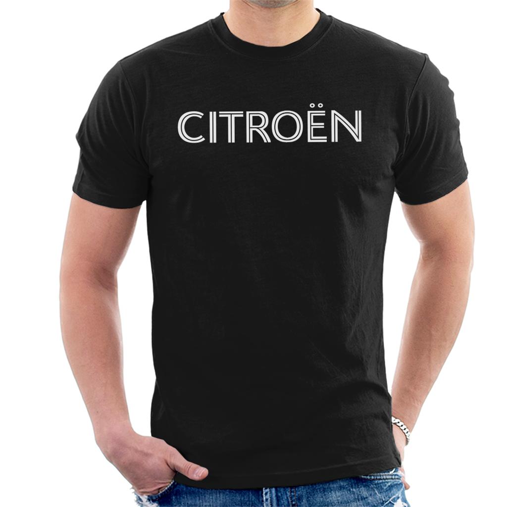 Citroën Retro Line White Logo Men's T-Shirt product image 1