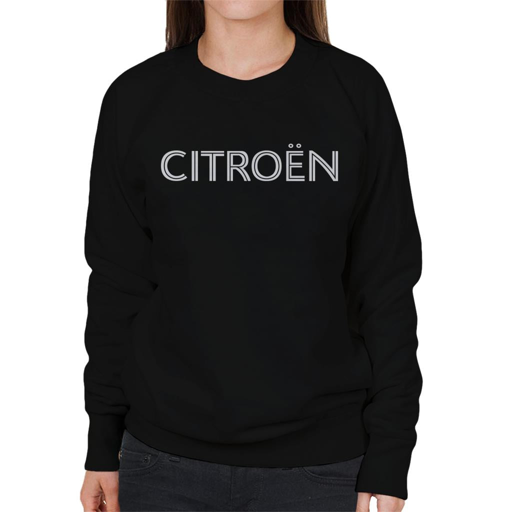 Citroën Retro Line White Logo Women's Sweatshirt product image 1