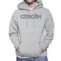 Citroën Retro Line Black Logo Men's Hooded Sweatshirt product image 1