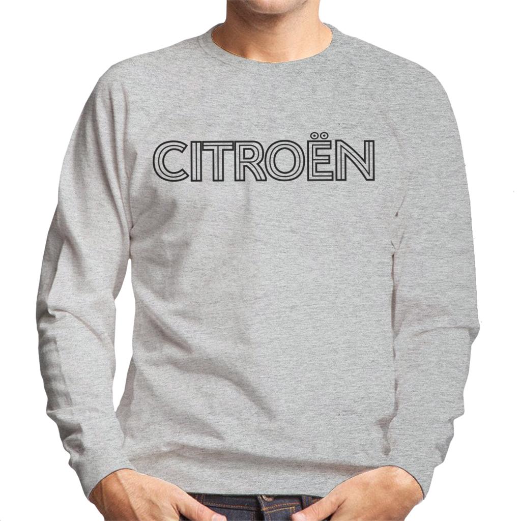 Citroën Retro Line Black Logo Men's Sweatshirt product image 1