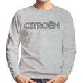Citroën Retro Line Black Logo Men's Sweatshirt product image 1