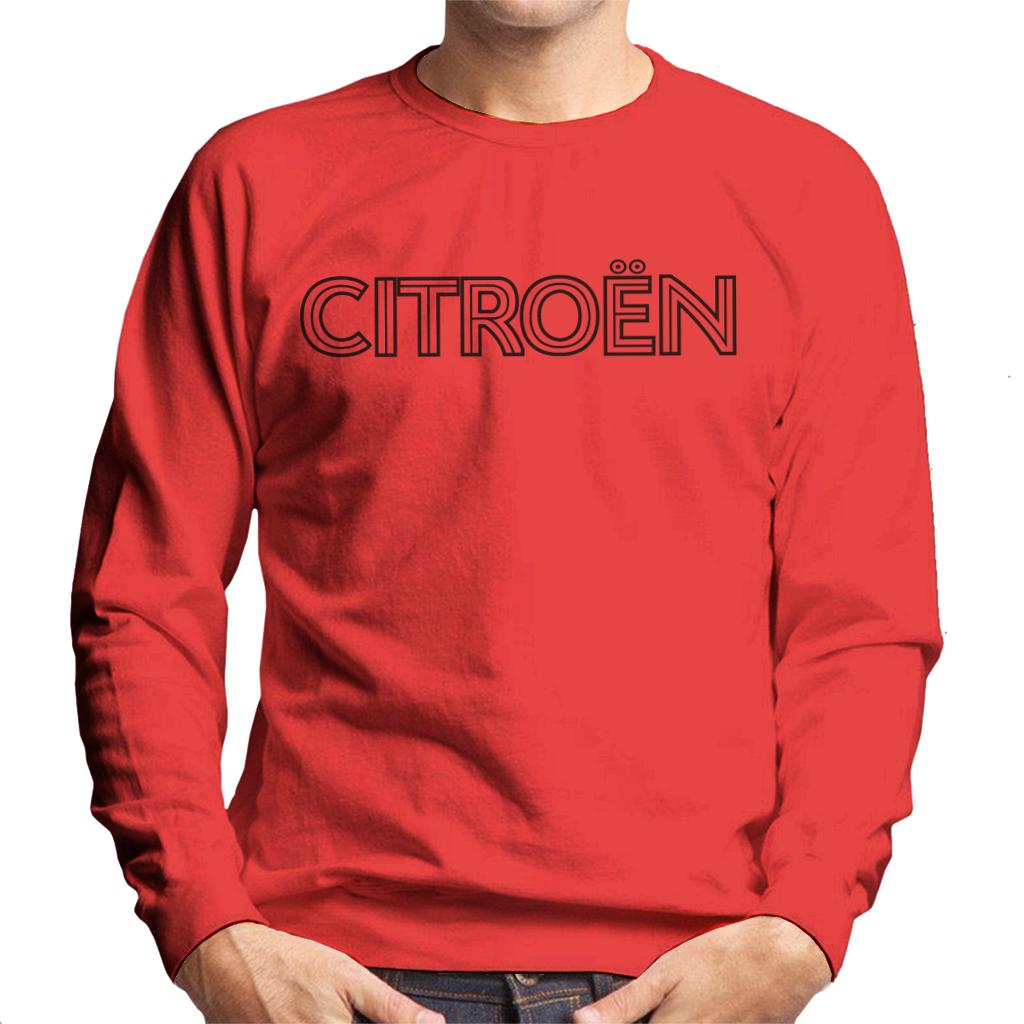 Citroën Retro Line Black Logo Men's Sweatshirt product image 6