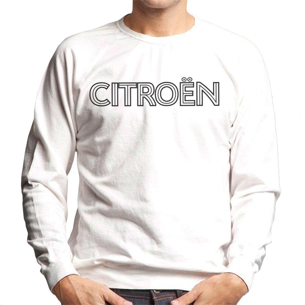 Citroën Retro Line Black Logo Men's Sweatshirt product image 4