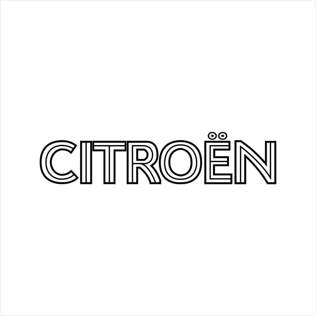 Citroën Retro Line Black Logo Women's T-Shirt product image 5