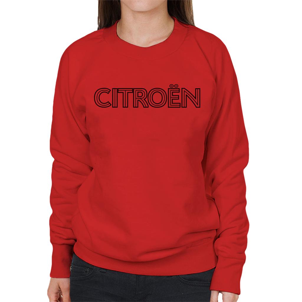 Citroën Retro Line Black Logo Women's Sweatshirt product image 6