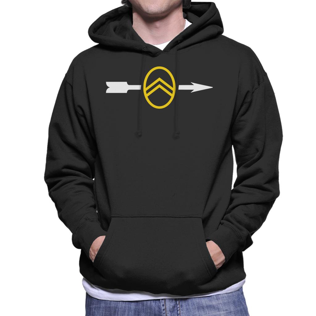 Citroën 1922 Badge White Arrow Logo Men's Hooded Sweatshirt product image 1