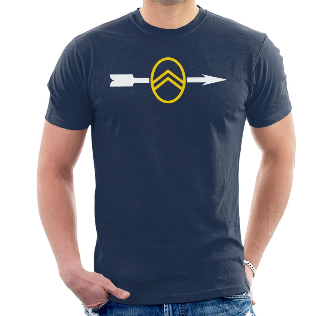 Citroën 1922 Badge White Arrow Logo Men's T-Shirt product image 4