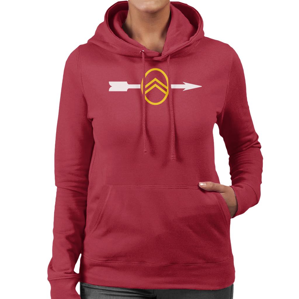 Citroën 1922 Badge White Arrow Logo Women's Hooded product image 6