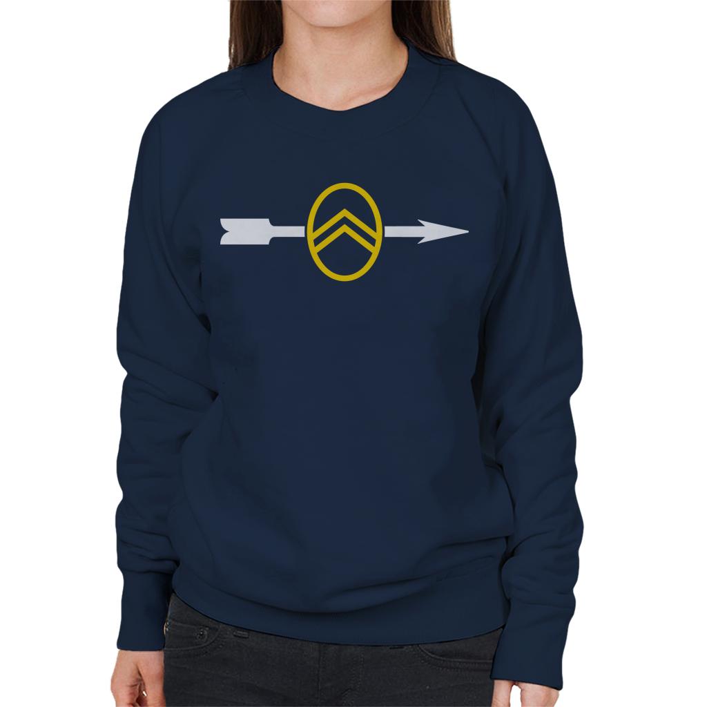 Citroën 1922 Badge White Arrow Logo Women's Sweatshirt product image 4