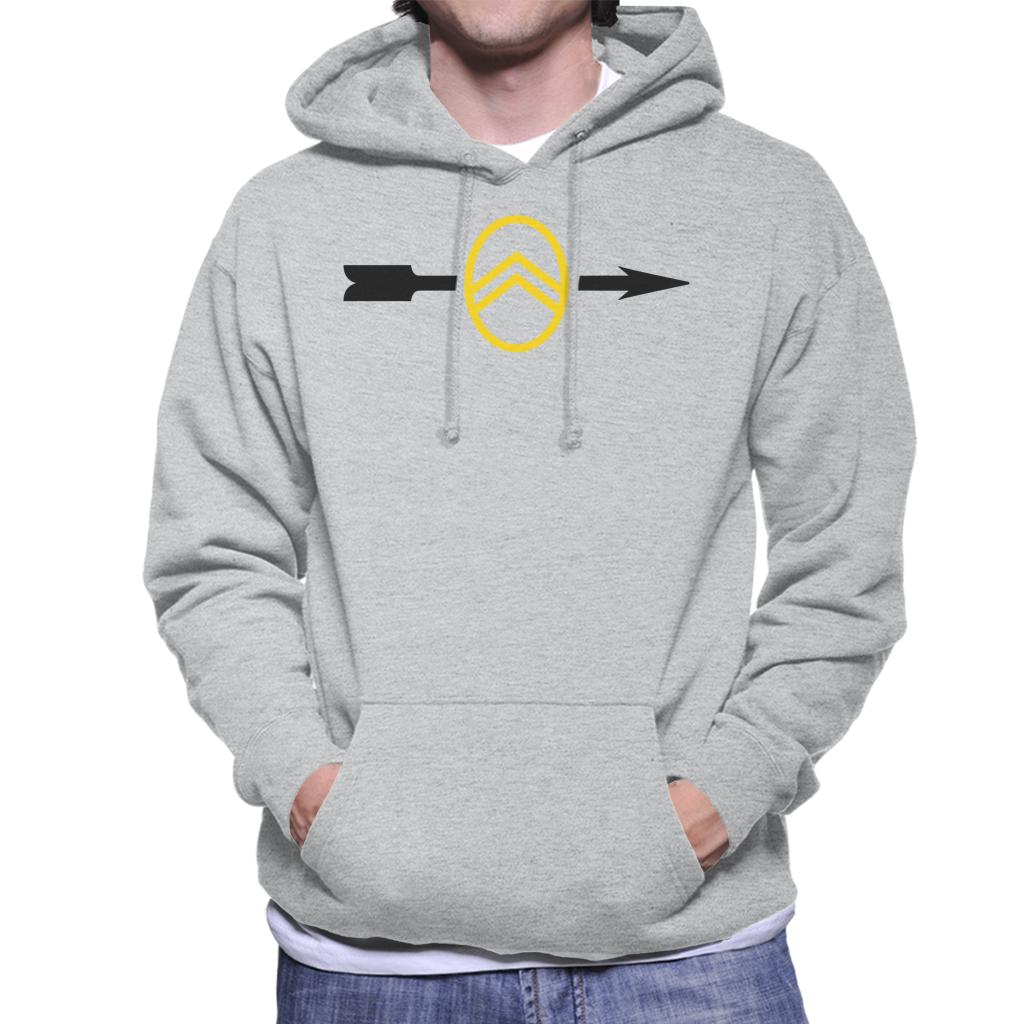 Citroën 1922 Badge Black Arrow Logo Men's Hooded Sweatshirt product image 1