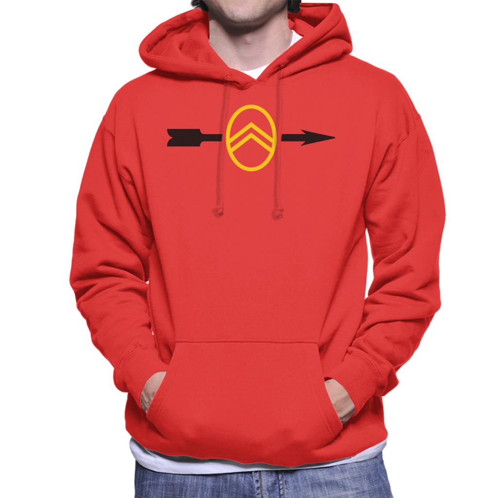 Citroën 1922 Badge Black Arrow Logo Men's Hooded Sweatshirt product image 6
