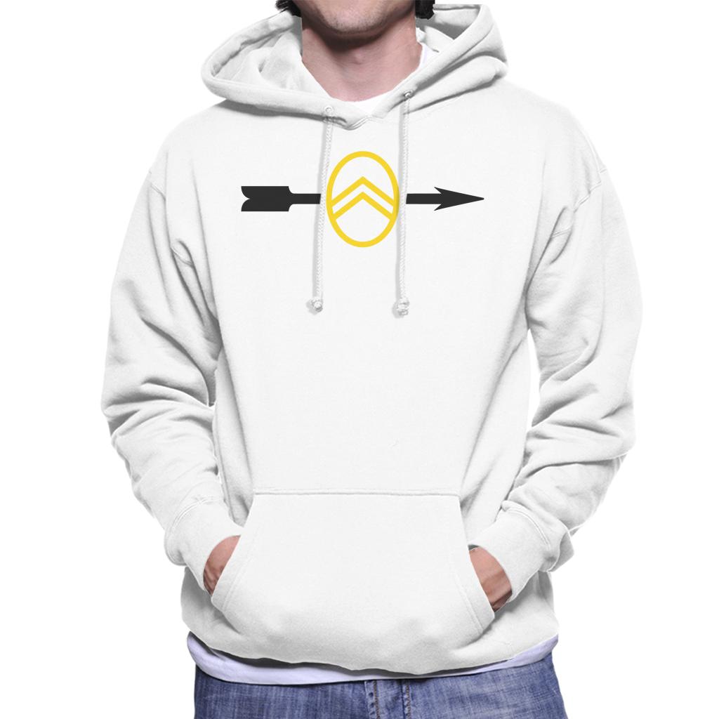 Citroën 1922 Badge Black Arrow Logo Men's Hooded Sweatshirt product image 4