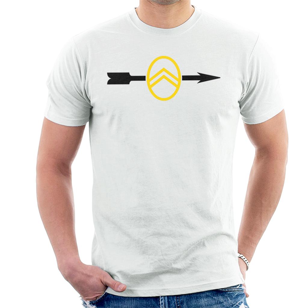 Citroën 1922 Badge Black Arrow Logo Men's T-Shirt product image 4
