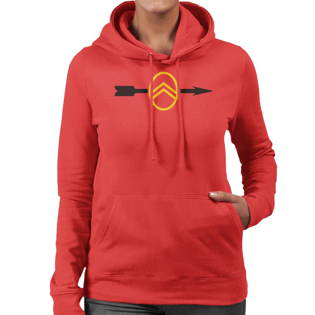 Citroën 1922 Badge Black Arrow Logo Women's Hooded product image 6