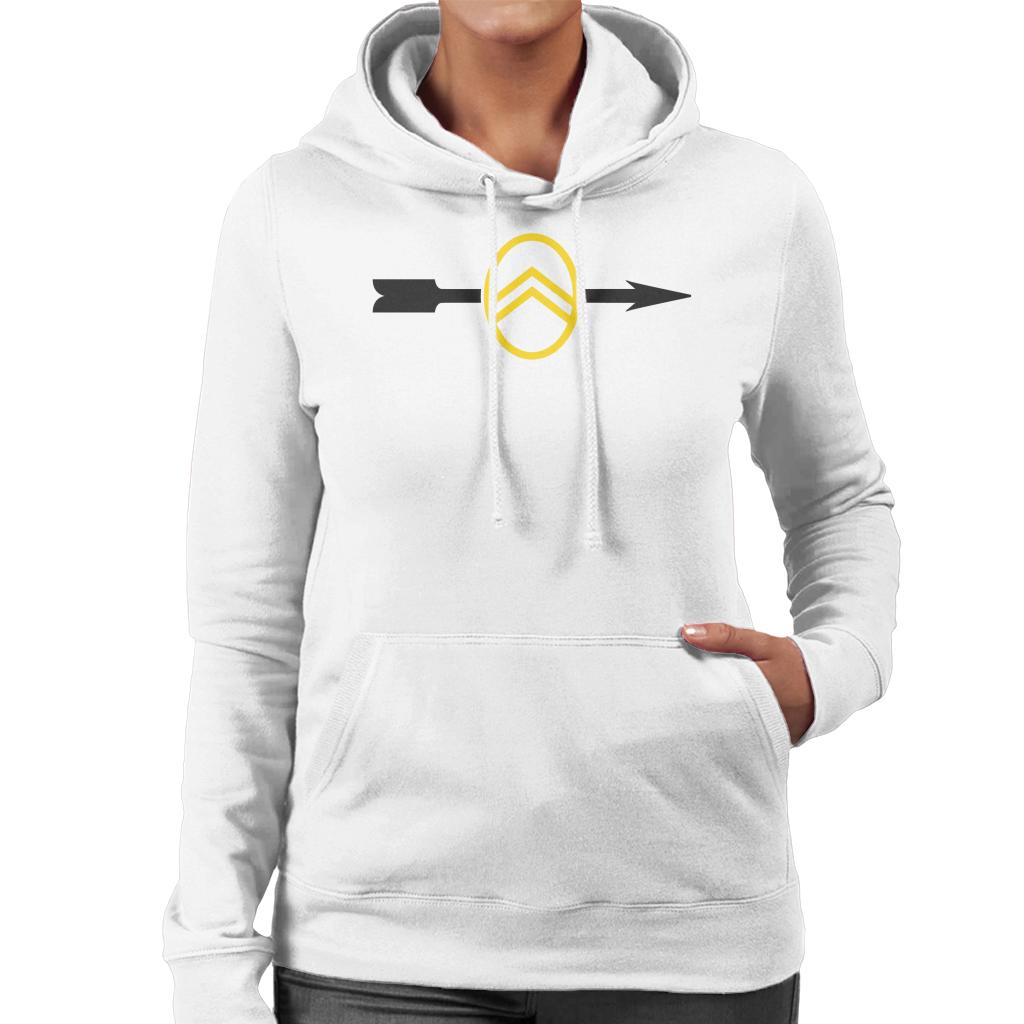 Citroën 1922 Badge Black Arrow Logo Women's Hooded product image 4