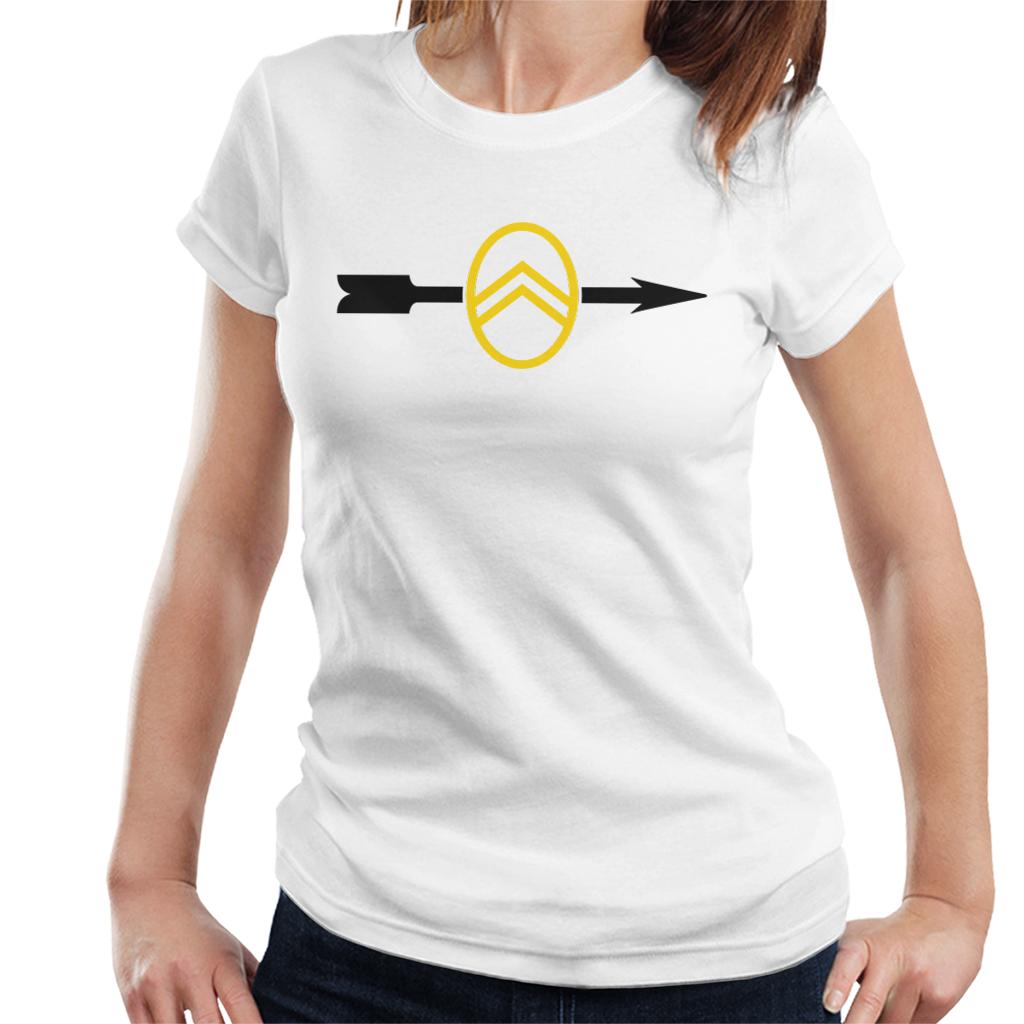 Citroën 1922 Badge Black Arrow Logo Women's T-Shirt product image 4