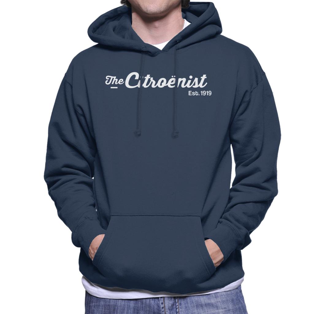 Citroën The Citroënst Est 1919 White Logo Men's Hooded product image 4