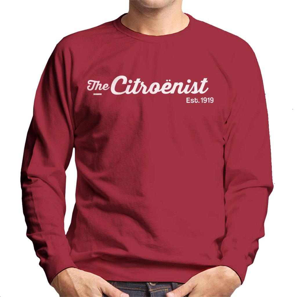 Citroën The Citroënst Est 1919 White Logo Men's Sweatshirt product image 6